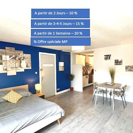 Appartement Entier Moissac Centre 30 M2 Calme Avec Cour Interieure Pour Velos A 50M Du Marche De Муасак Екстер'єр фото
